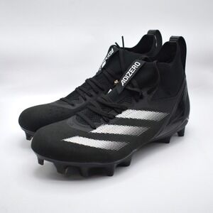 Adidas Adizero Impact + Football Cleats Mens Size 11 Black White NWT NEW ID1828